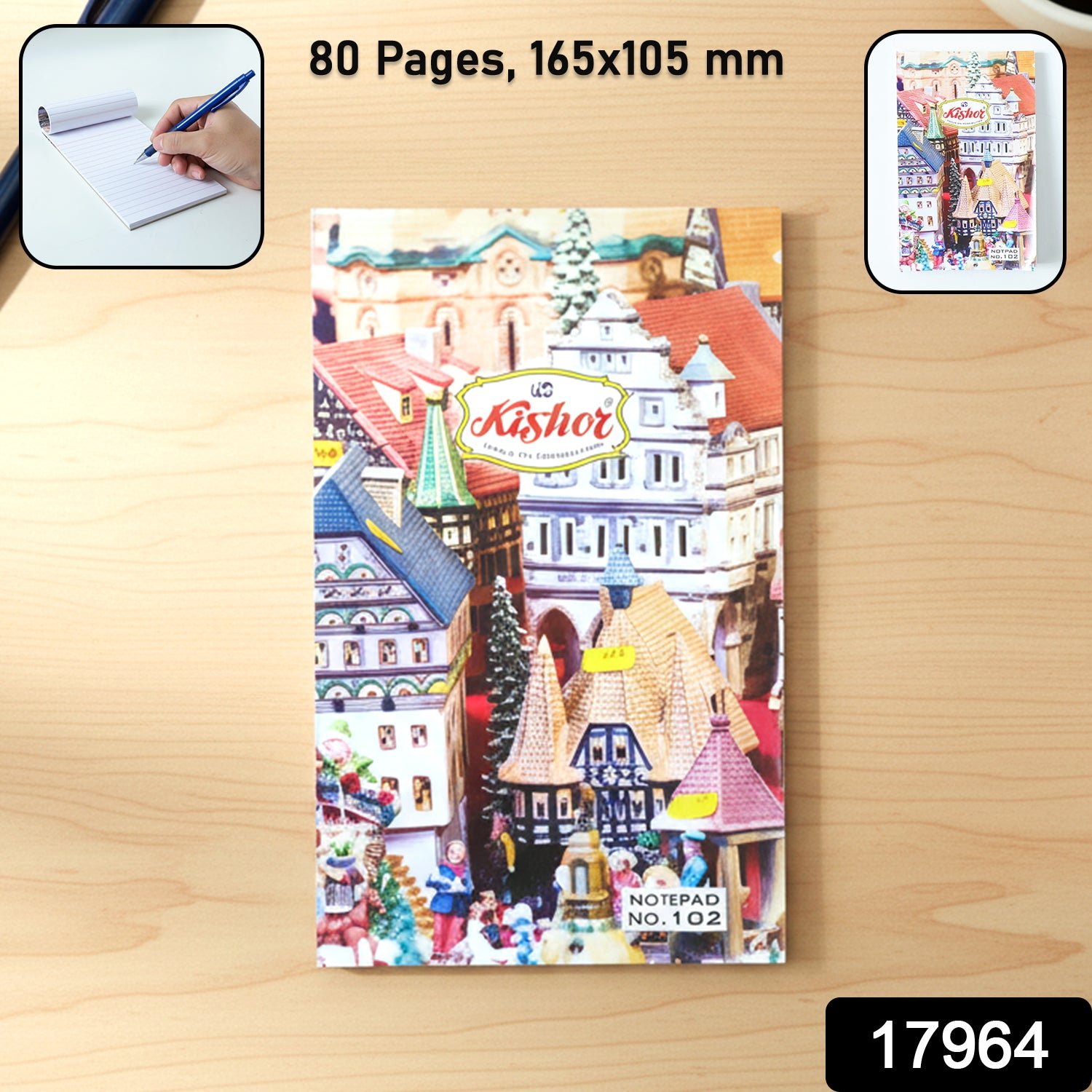 Pocket Notebook – 80-Page Compact Writing Notepad