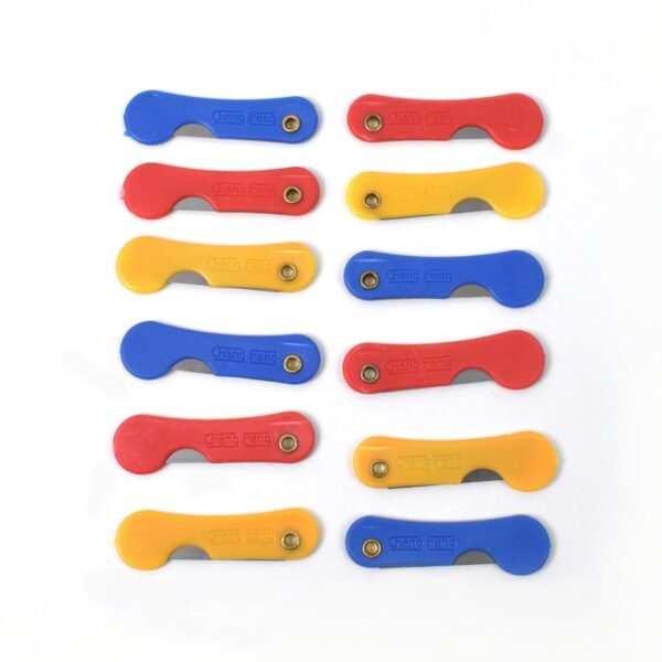 Mini Paper Cutter Knife – Multicolour 12-Pack | CutNova