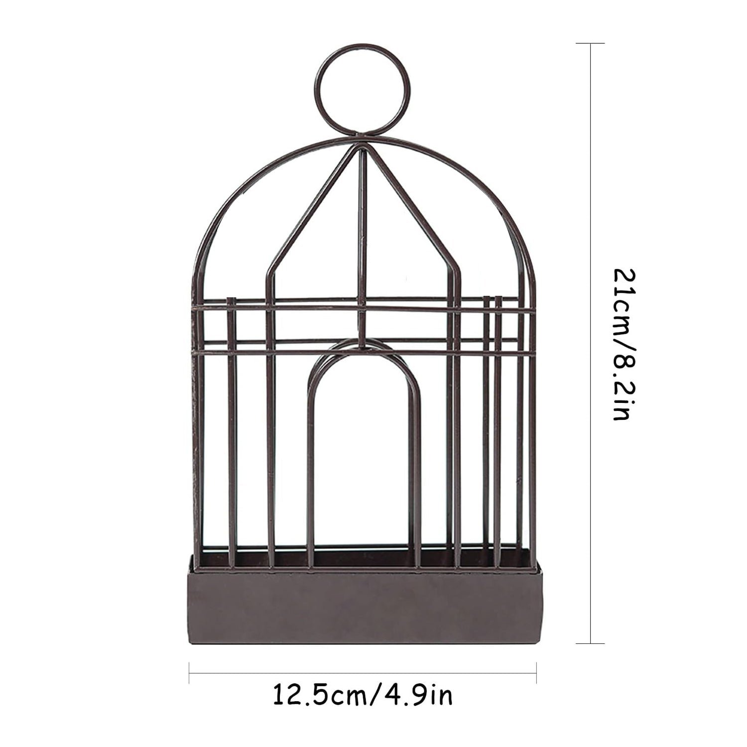 Mosquito Coil Holder – Vintage Iron Birdcage Design