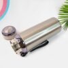 Gym Water Bottle 800ml Stainless Steel Insulated Leakproof Vacuum Flask (1 Pc)