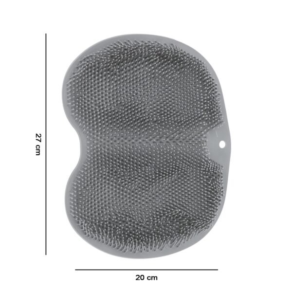Silicone Foot Scrubber Mat – Soft Bristles for Easy Foot Care