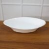 Marin Oval Serving Bowl – Deep, Elegant White Plastic Bowl