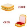 Sandwich Sticky Notes – 80 Multicolor Pages | Foloria