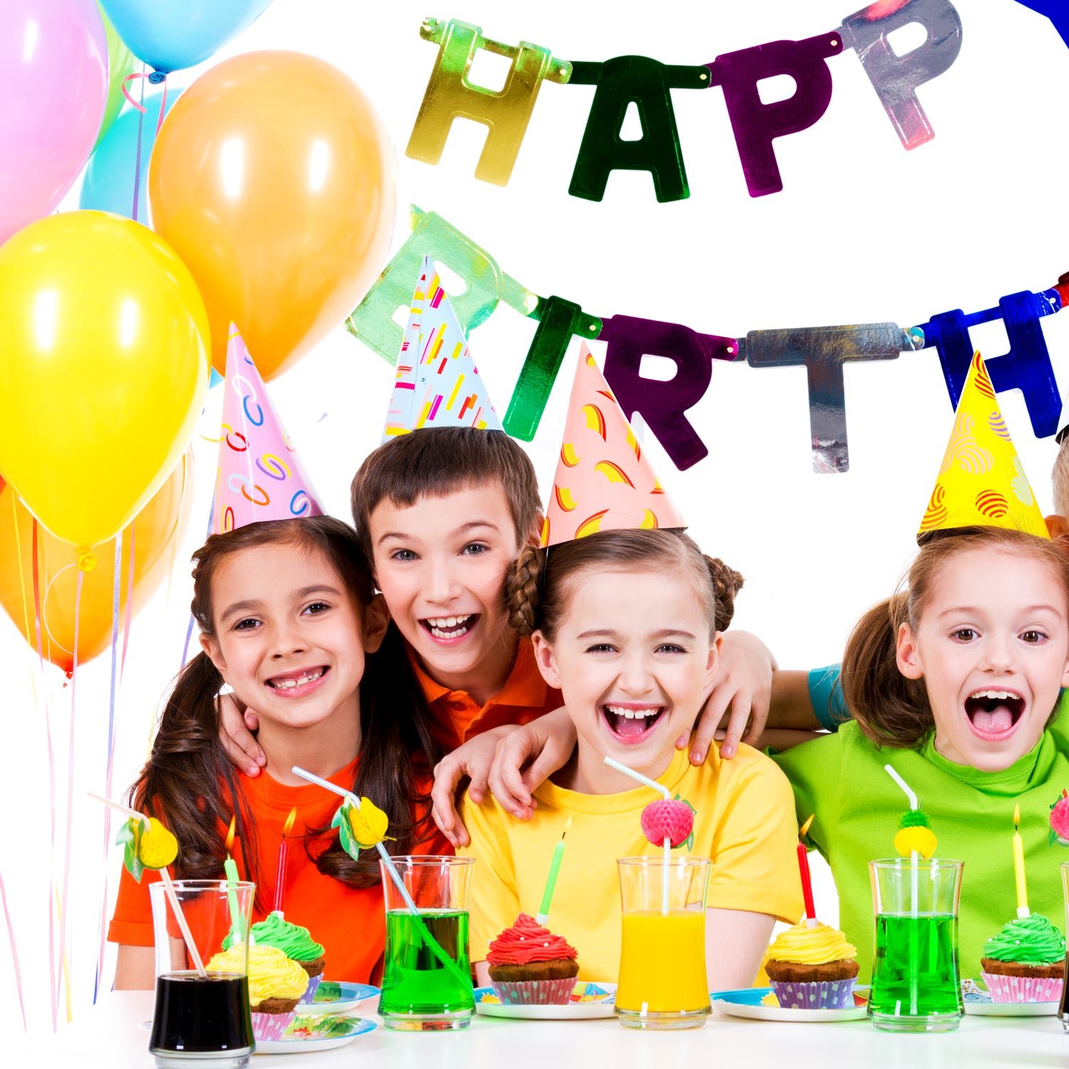 Heart Shaped Balloons – Multicolor Party Decor Set | Play & Move