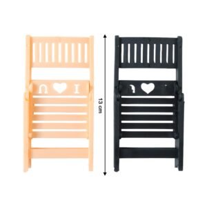Mini Chair Mobile Phone Stand – Foldable & Portable Holder