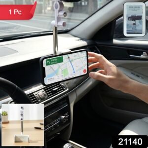 Car Phone Holder – Adjustable 360° Rotating Rearview Mirror Mount