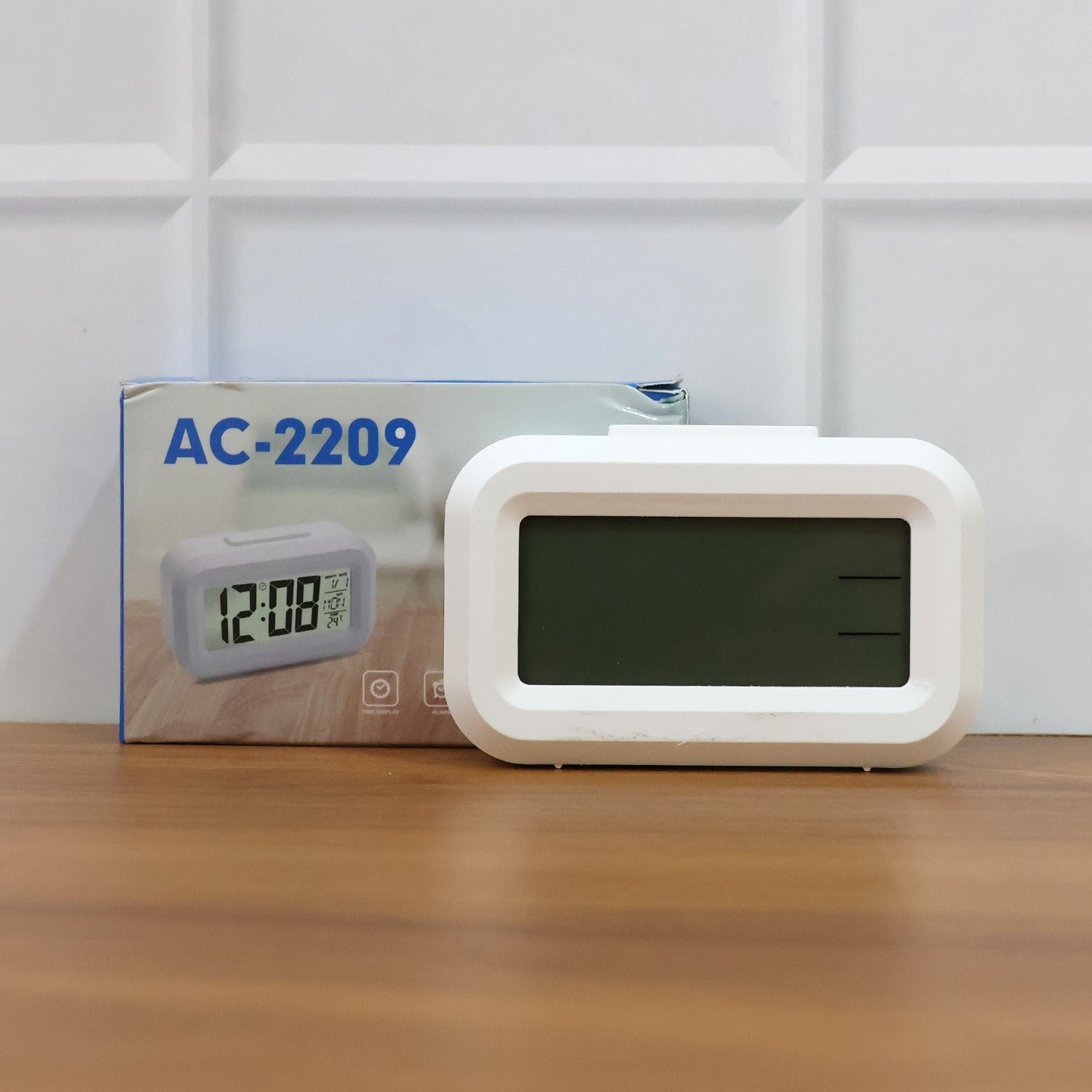 Digital LED Alarm Clock – Compact with Temperature & Night Light