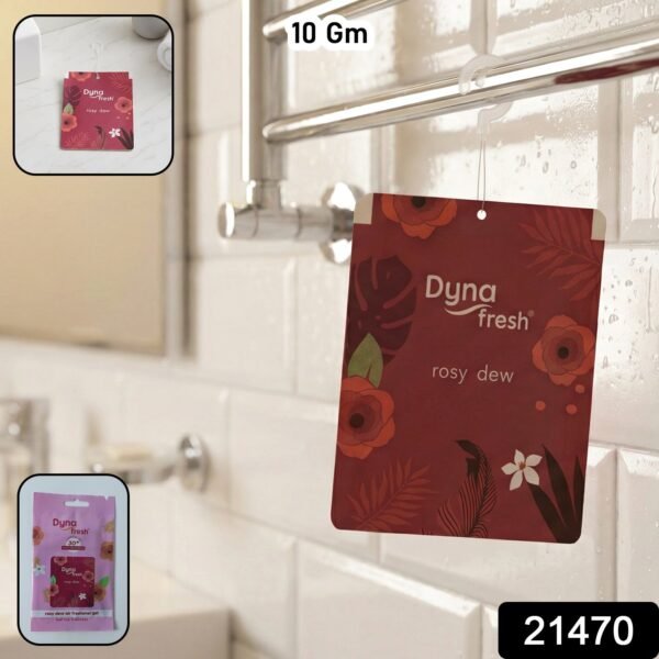 Rosy Dew Hanging Air Freshener – Floral Scent for Fresh Spaces