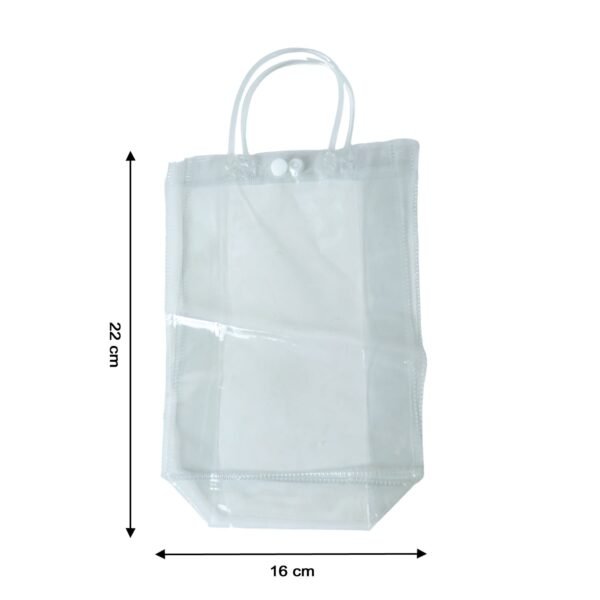 Transparent PVC Carry Bag – Lightweight & Durable Organizer