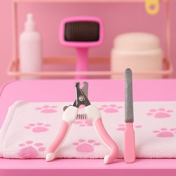 Pet Nail Clipper Set – Safe Stainless Steel Grooming Kit