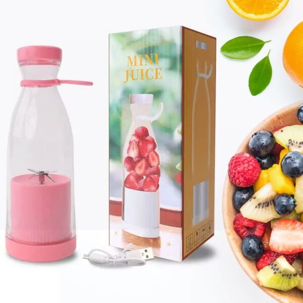 Portable Juicer Blender – 420ml Smoothie Maker with 6 Blades | Dabster