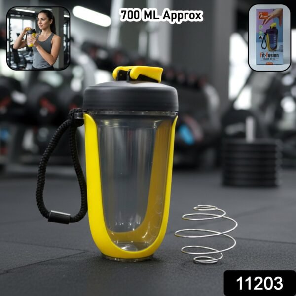 Prexo Fit-Fusion Shaker Bottle – Leak-Proof 700ML for Fitness