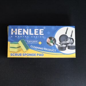 Scrub Sponge – 2-in-1 Cleaning Pad for Kitchen & Bathroom | Bathora