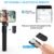 Wired Selfie Stick – 70cm Extendable Handle Tripod Stand