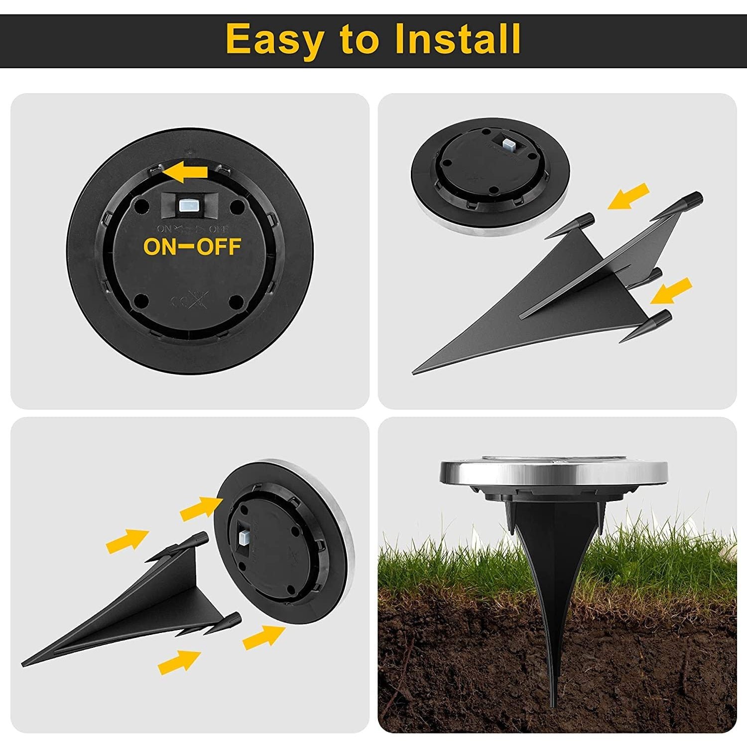 Solar Powered LED Garden Lights – Eco-Friendly Outdoor Pathway Lighting