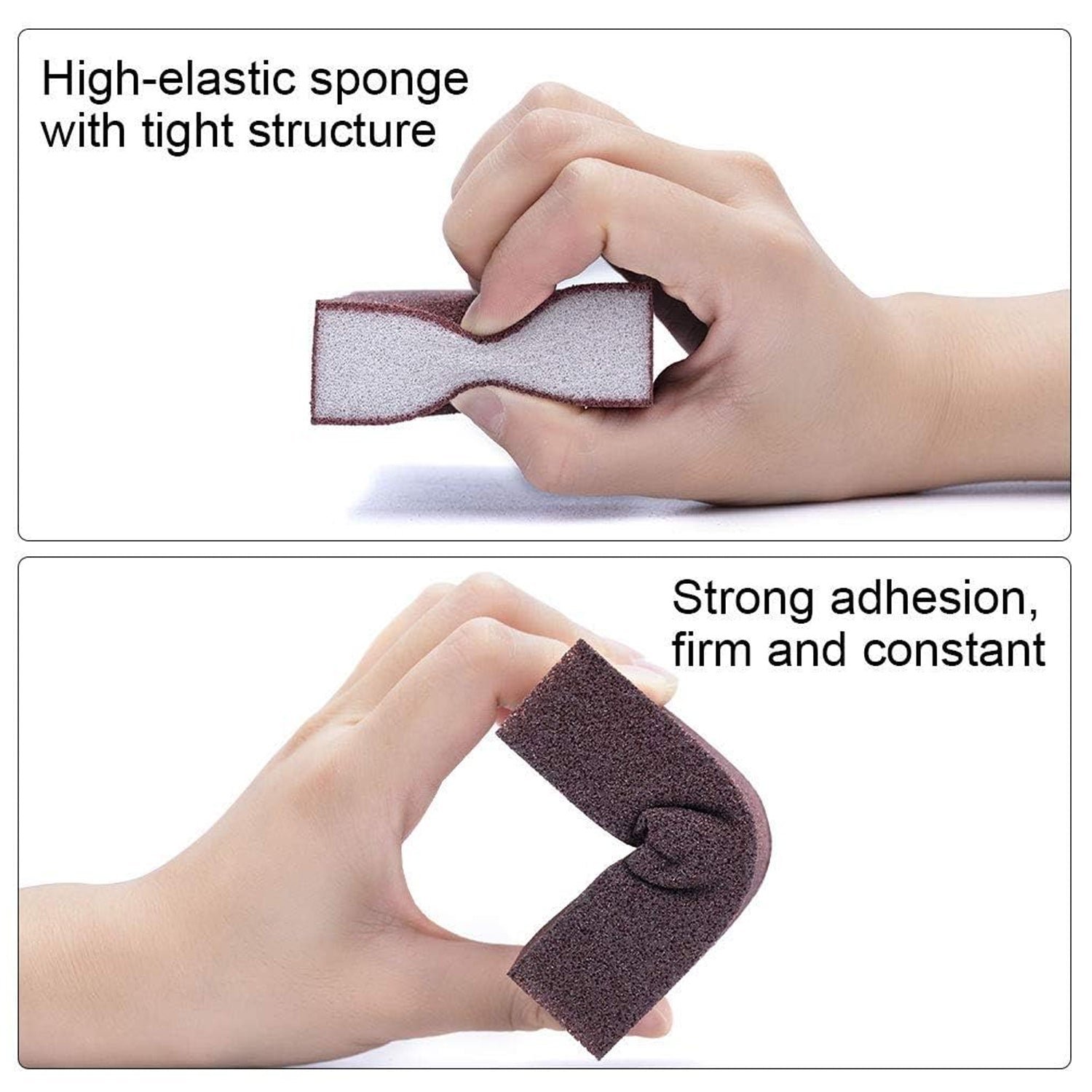 Kitchen Cleaning Sponge Scrub Block – Compact & Durable 7x7 cm