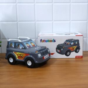 SUV Toy Car for Kids – Realistic Design & Movable Wheels