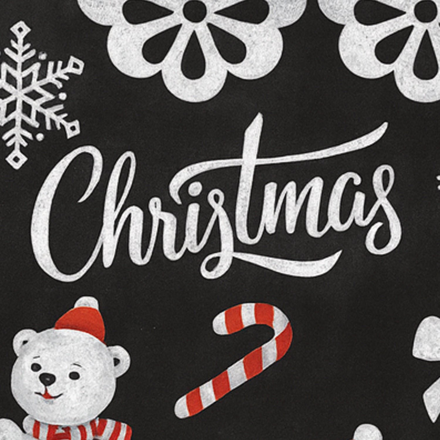Christmas Wall Sticker – Vibrant 90x60 cm Festive Decor
