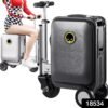 Electric Scooter Suitcase – Rideable Smart Luggage with Removable Battery |