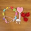 Beauty & Hair Styling Combo Set – Floral Accessories & Detangling Brush