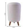 Mini Dustbin with Lid – Stylish Space-Saving Waste Bin