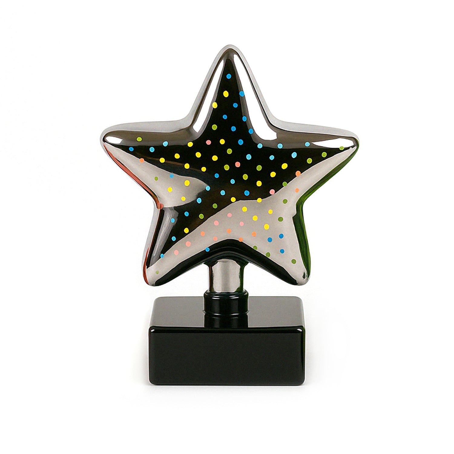 Star Shaped 3D Illusion LED Night Lamp – Multicolor Decorative Glow