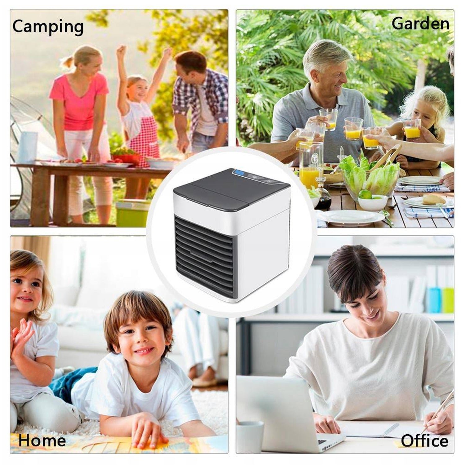 Mini Portable Air Cooler – Personal USB Cooling with LED | Airvanta