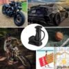 Foot Air Pump – Compact, Portable with Pressure Gauge for Tires