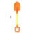 Kids Beach Sand Shovel – Lightweight Plastic with Easy Grip Handle