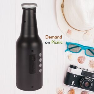 Bottle Bluetooth Speaker – Portable Wireless with Deep Bass | Audila