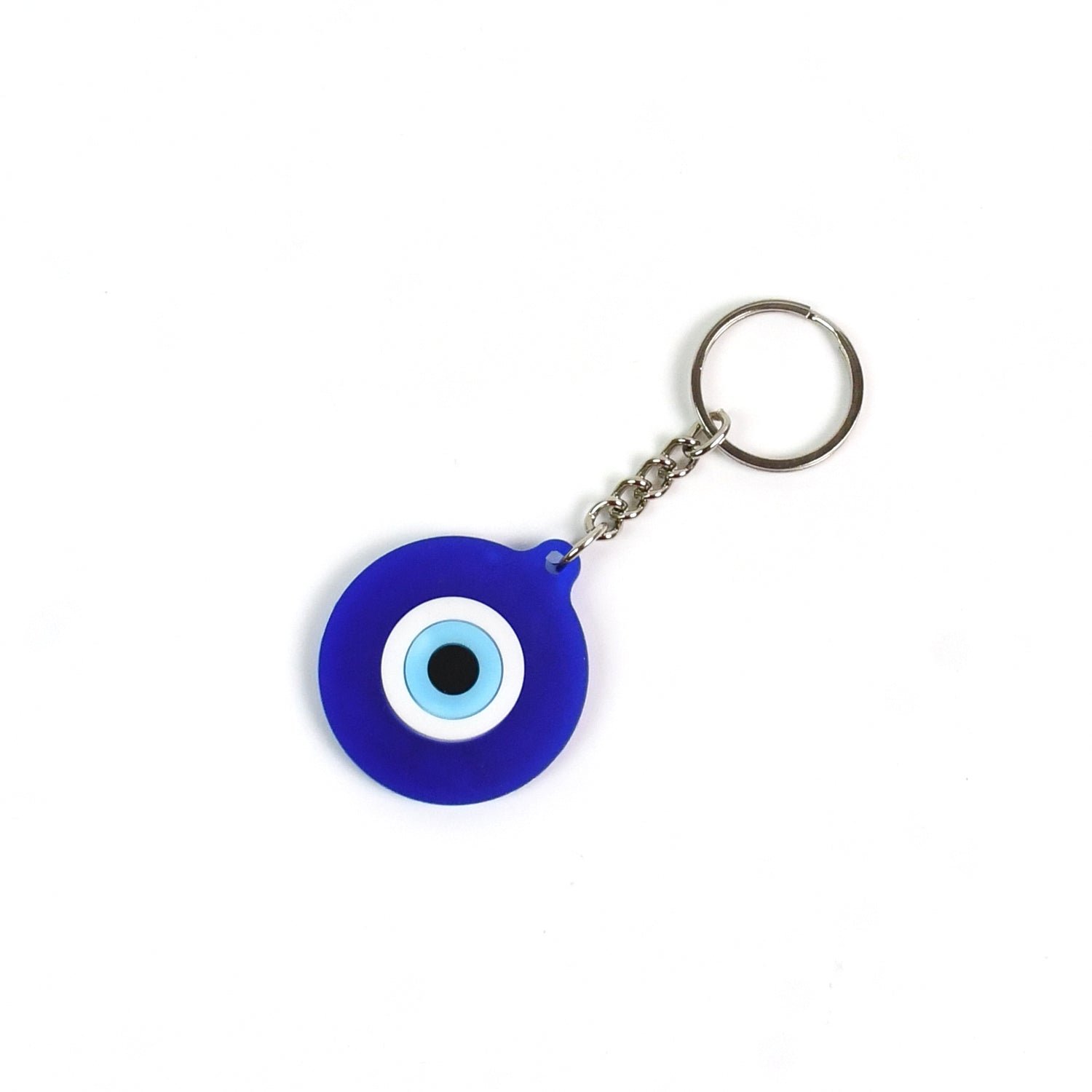 Evil Eye Silicone Keychain – Good Luck Charm | RaceVault