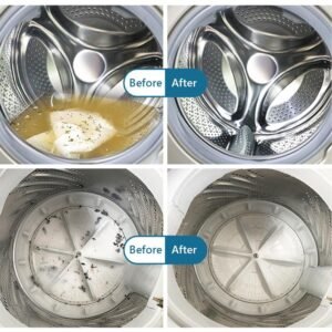 Washing Machine Cleaner Powder – Deep Clean Detergent | Velvet Wipe