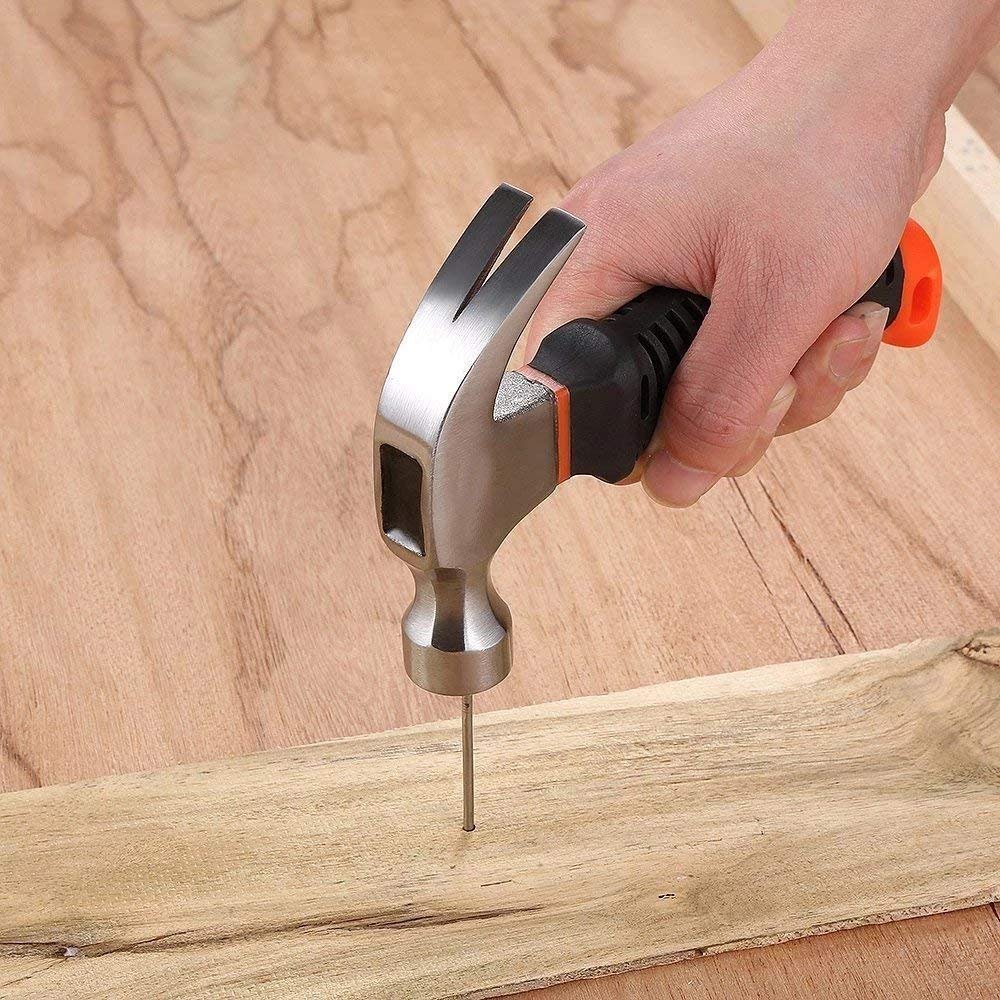 Mini Claw Hammer – Short Handle, Plastic Grip | Corporate Kudos