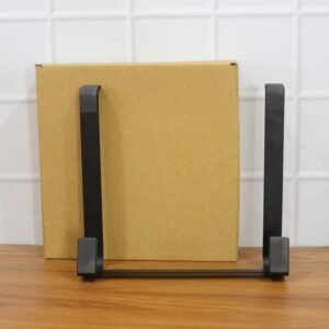 Fixed Metal Laptop Stand – Sturdy Ergonomic Desk Riser for Work