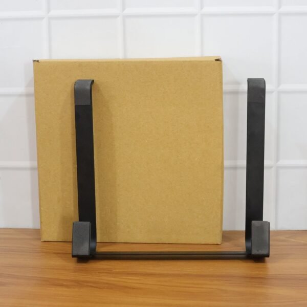 Fixed Metal Laptop Stand – Sturdy Ergonomic Desk Riser for Work