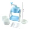 Manual Ice Gola Maker – Portable Blue Ice Slush Machine