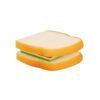Sandwich Sticky Notes – 80 Multicolor Pages | Foloria