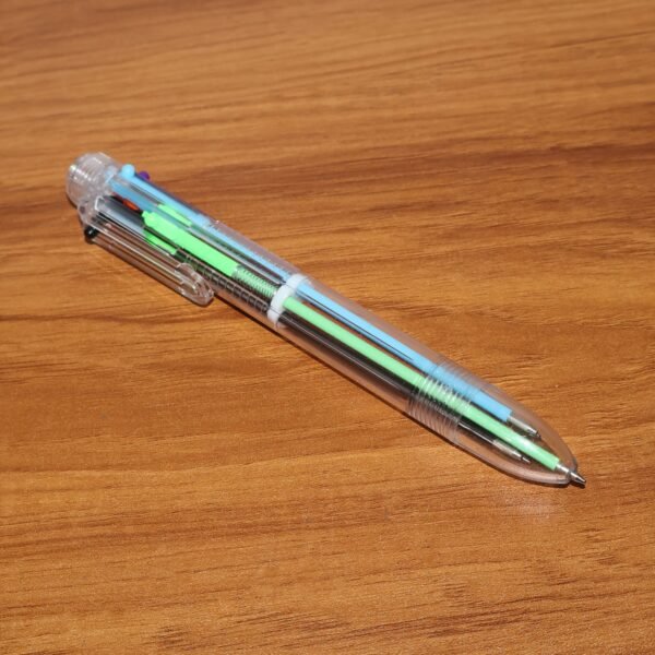 Multicolor Ball Pen – 6-in-1 Smooth & Vibrant Writing Tool
