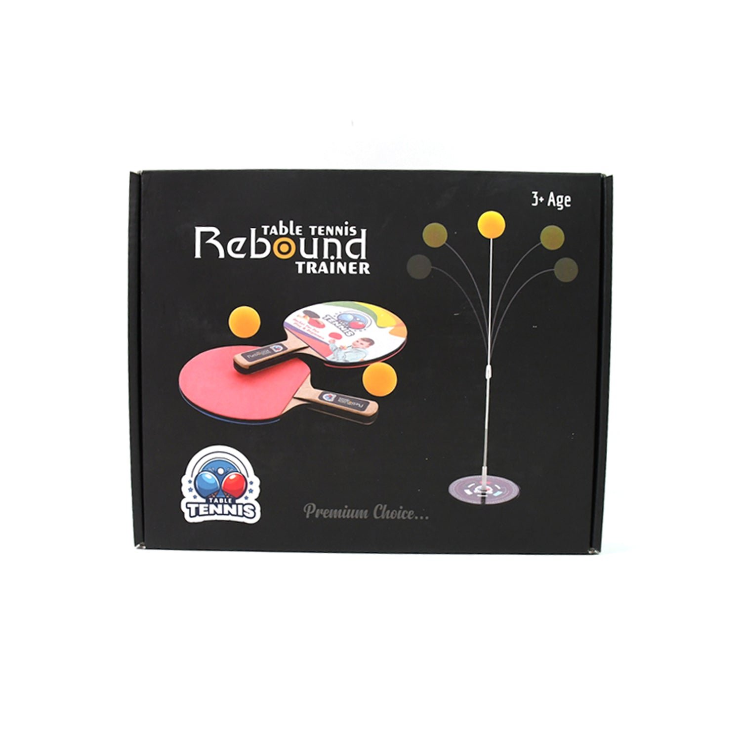 Table Tennis Trainer Set – Portable Wiff Waff for Self Training