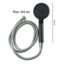 Handheld Shower Head, Flexible Stainless Steel Hose for Easy Use