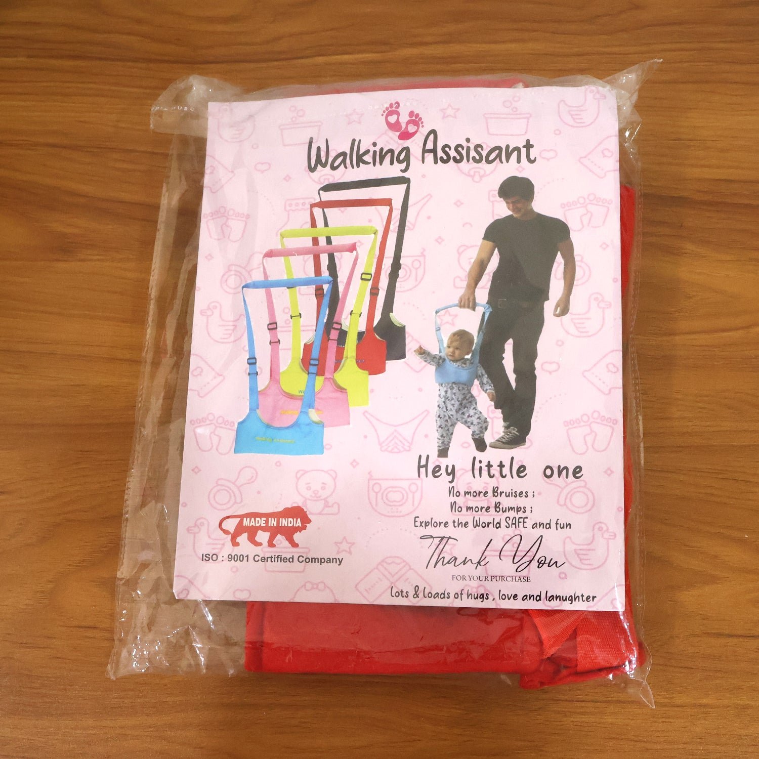 Baby Walking Assistant Harness – Adjustable Support & Safety Belt