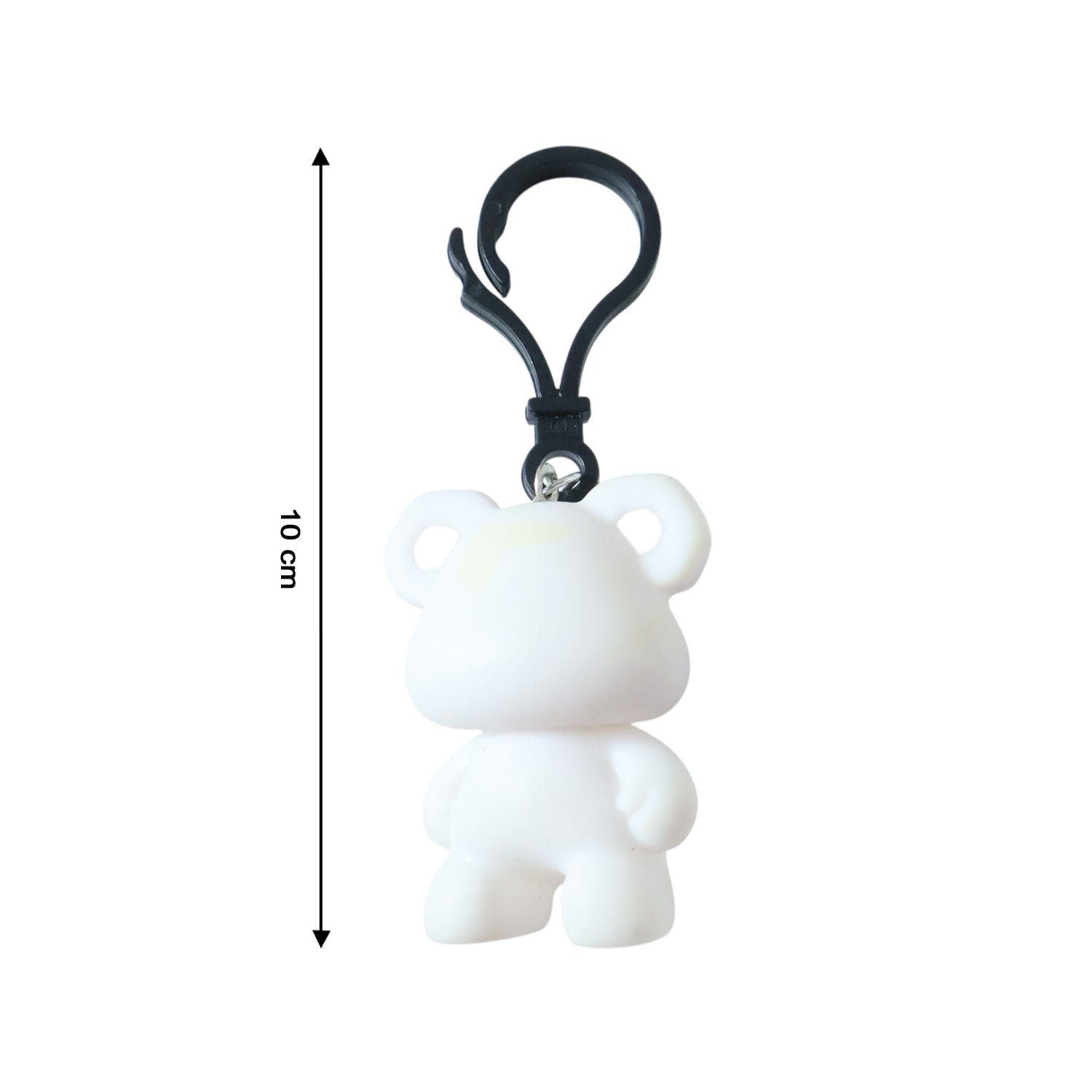 Bear Figure Keychain – Cute Cartoon Clip Charm