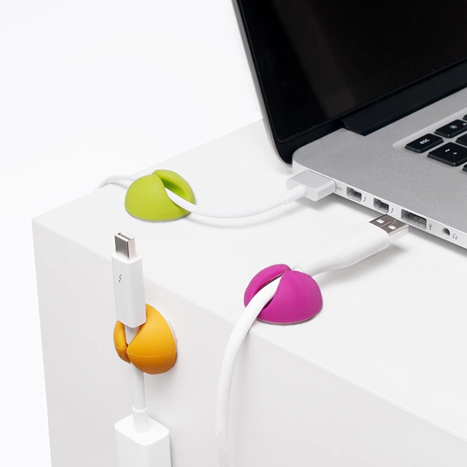 Cable Organiser Clips – Self-Adhesive Wire Management (10 Pc) | DigixDrive