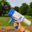 Bubble Gun for Kids – 32 Holes, Powerful Blaster | Play & Move