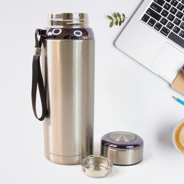 Gym Water Bottle 800ml Stainless Steel Insulated Leakproof Vacuum Flask (1 Pc)