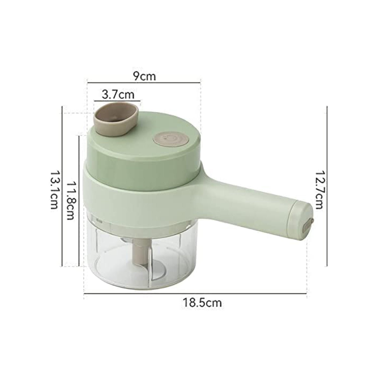 Electric Vegetable Cutter – 4-in-1 Handheld Slicer | Indo Glow