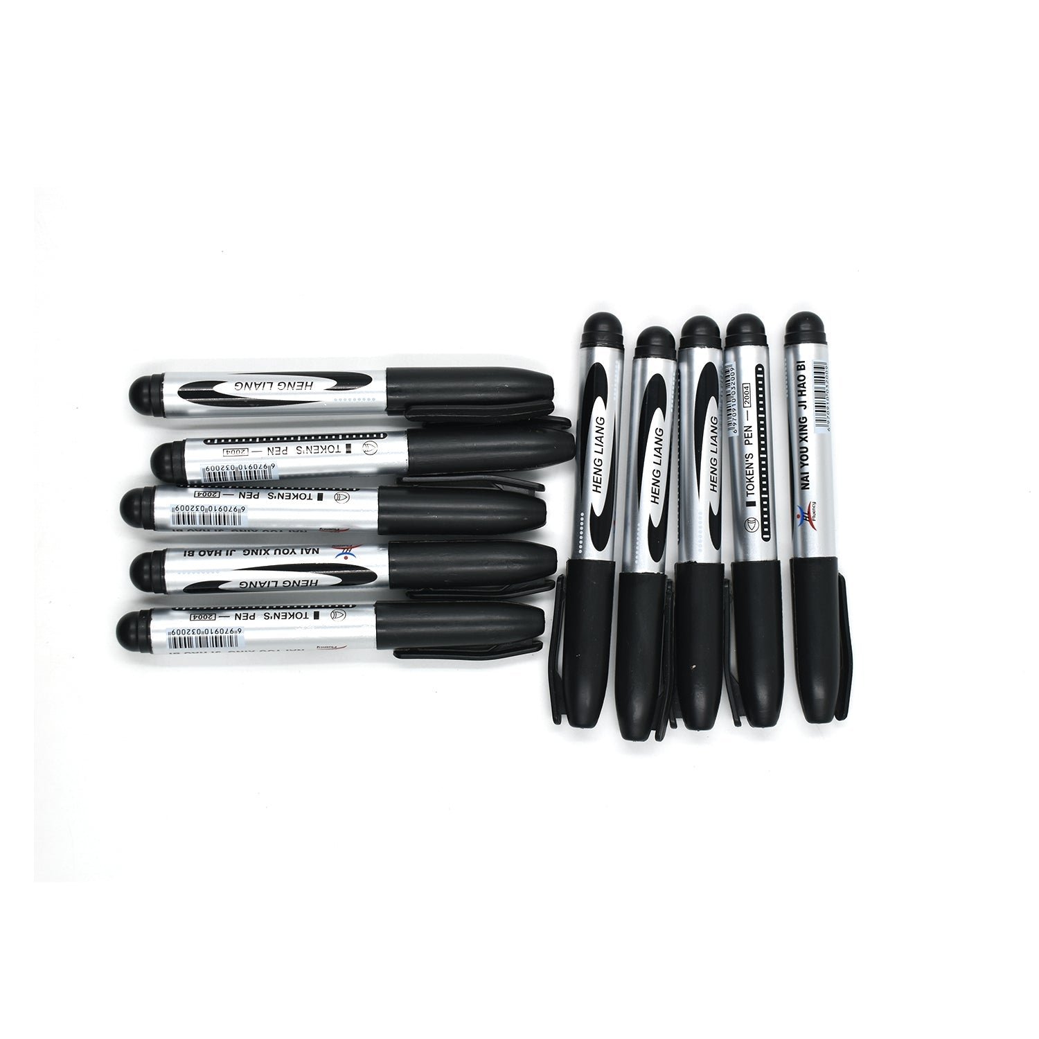 Permanent Black Marker (10 Pc) – Smooth Ink | InkGlow