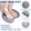 Silicone Foot Scrubber Mat – Soft Bristles for Easy Foot Care