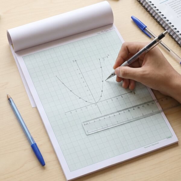 A4 Graph Paper Pad – Precise 1mm Square Grid for Technical & Academic Use