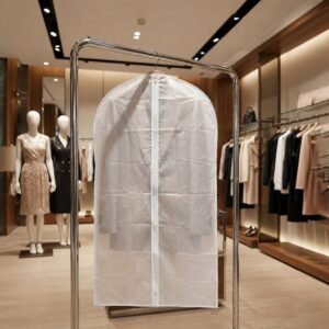 Foldable Suit Cover – Space-Saving Non-Woven Clothes Protection